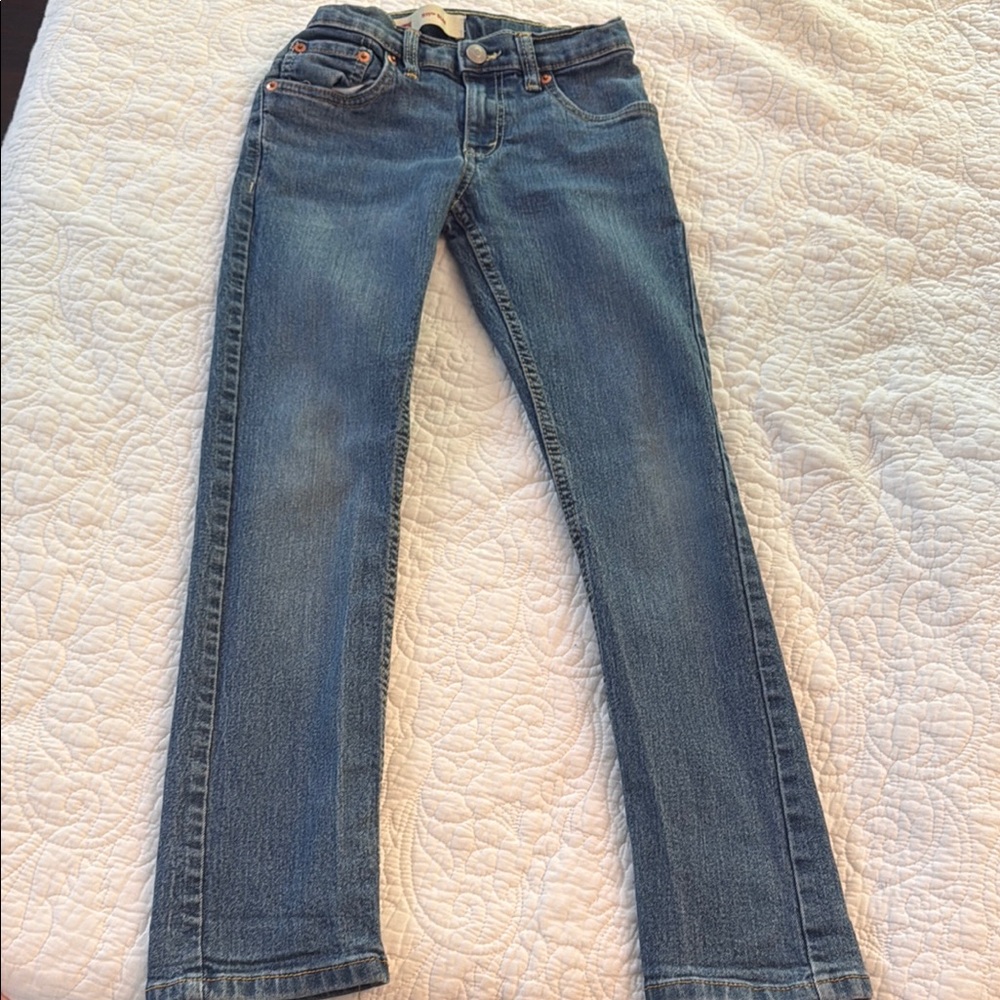 Levi's Blue Straight Leg Jeans Classic Style